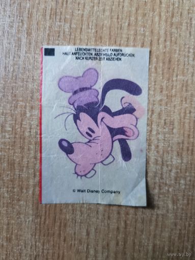 Вкладыши от жвачки Дональд Дак Гуфи - Walt Disney Company