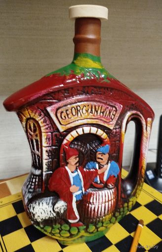 Бутыль для вина. Глина. Грузия