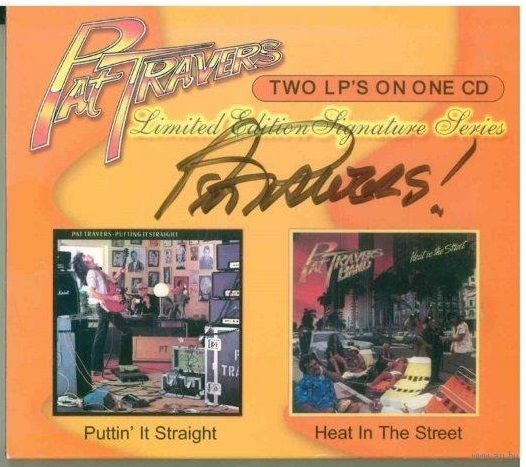 CD Pat Travers - Putting It Straight/Heat in the Street (2003) Blues Rock