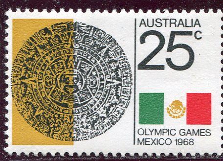 Австралия. Летние олимпийские игры в Мехико