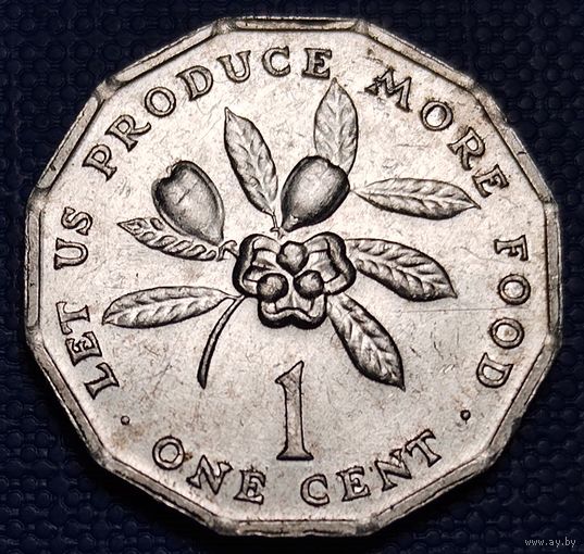 Ямайка 1 цент 1977 г.