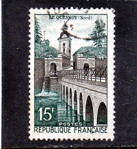 Франция.Ми-1145.Le Quesnoy Серия: туризм.1957.