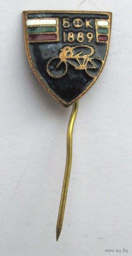 1889 г. БФК. Федерация велоспорта. Болгария.