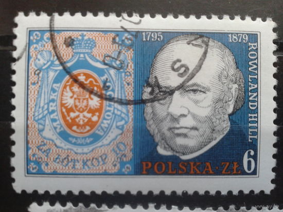 Польша, 1979, 100 лет со дня смерти сэра Руланда Хилла