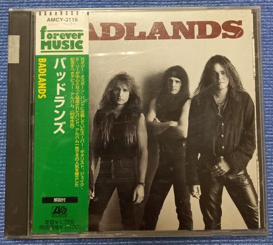 CD,(Japan) Badlands – Badlands