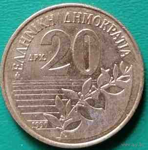 Греция 20 драхм 1990