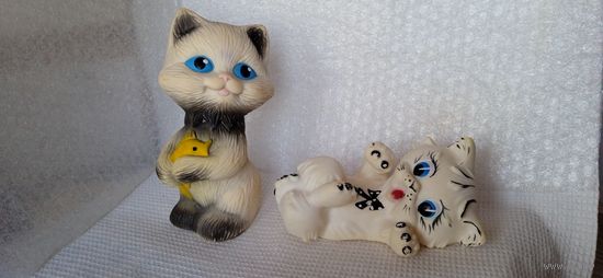 Резиновые игрушки. Котики. 22.