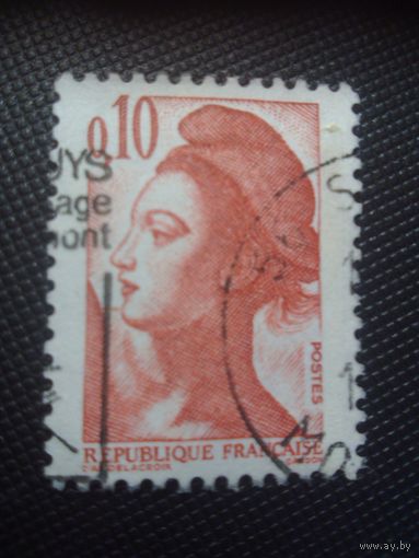 Франция. Стандарт. 1982г. гашеная