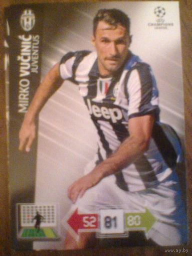MIRKO VUCHINIC  ЮВЕНТУС ИТАЛИЯ--лига чемпионов-2012/13