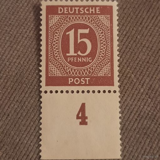 Германия 1946. Союзная зона оккупации. Стандарт