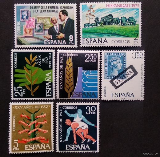 ИСПАНИЯ \669фе\ 1964-1980 гражданская война. История