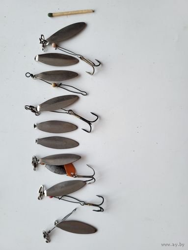 Блесна Окуневая завод Сатурн, клеймо, ("Рыболов-спортсмен") СССР