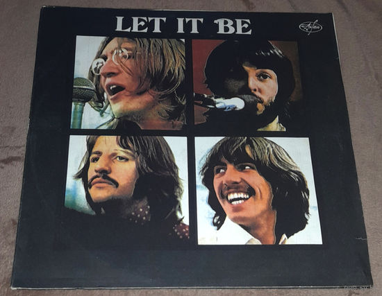 Битлз – Let It Be = Пусть Будет Так 1970 LP винил