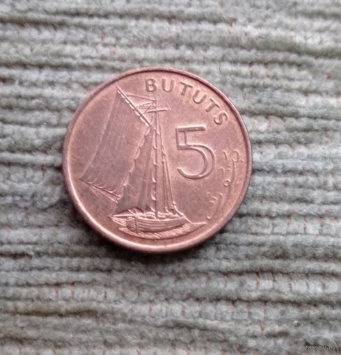 Werty71 Гамбия 5 бутутов 1998 Корабль