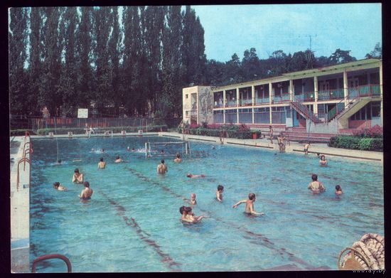 ДПМК 1981 год Ужгород Бассейн