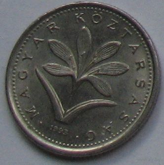 Венгрия, 2 форинта 1993