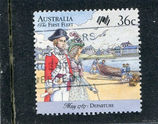 Австралия. Первый флот