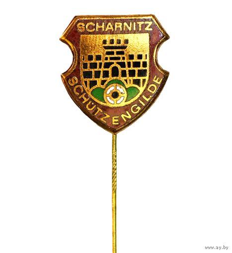 Австрия. Значок стрелковой гильдии "Schutzengilde" города Шарниц