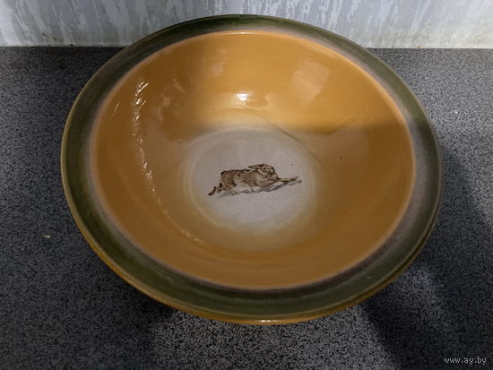 Тарелка СССР керамика