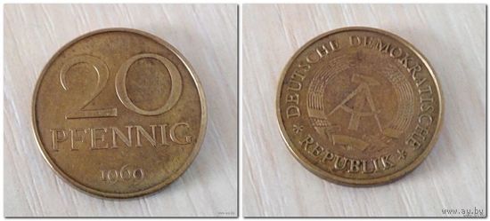 20 пфеннигов 1969 ГДР