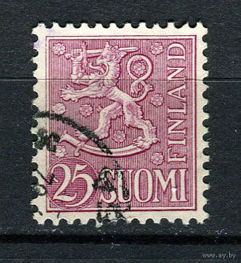 Финляндия - 1959 - Герб - [Mi. 502] - полная серия - 1 марка. Гашеная.  (Лот 184AH)