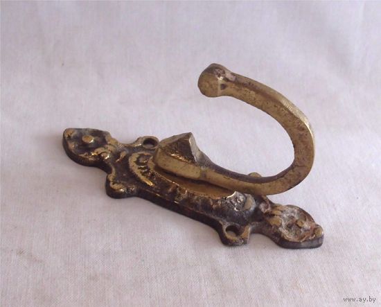 Крюк настенный Вешалка Бронза 12