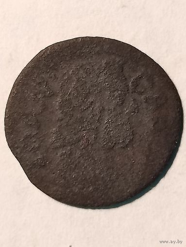 Солид (боратинка) 1663 г. польский герб Ян II Казимир(1), без мц.