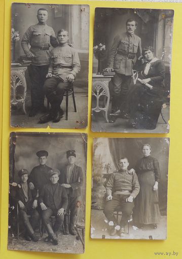 Фото "Солдаты РИ", до 1917 г. Цена за единицу