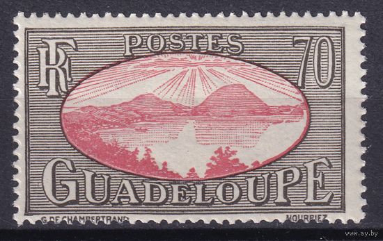 80.FrK. Франция. Колонии. Гваделупа. Местные мотивы. 1940 г. 70C. Mi.#155.