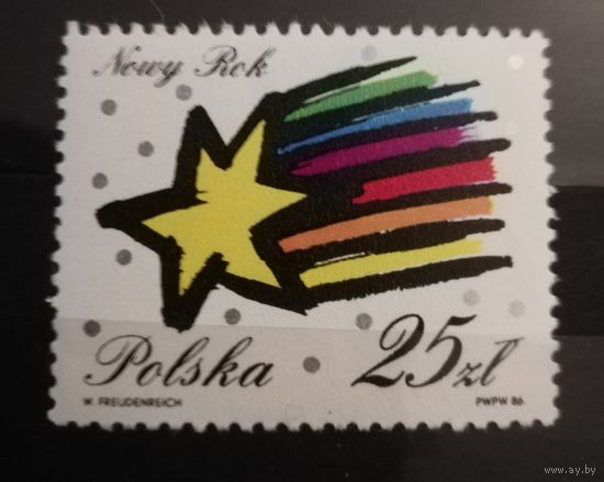 Польша 1986. Рождество. Новый год 1987