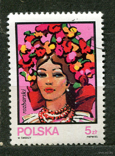 Национальные головные уборы. Польша. 1983