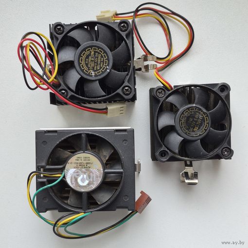 Кулеры Socket 7, Socket 370 одним лотом 3 штуки