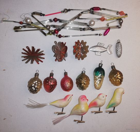 Игрушки елочные СССР, ГДР