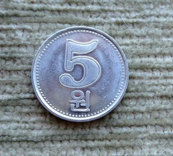 Werty71 Северная Корея 5 вон чон 2005 КНДР