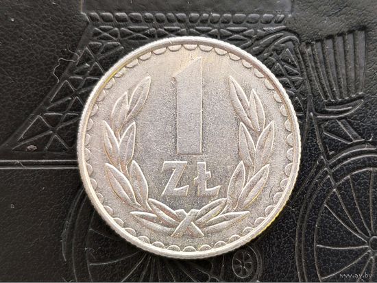 Польша. 1 злотый 1988.
