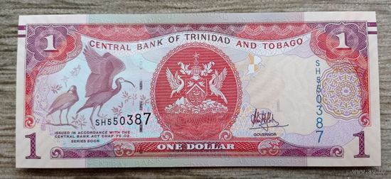 Werty71 Тринидад и Тобаго 1 доллар 2006 UNC банкнота птица