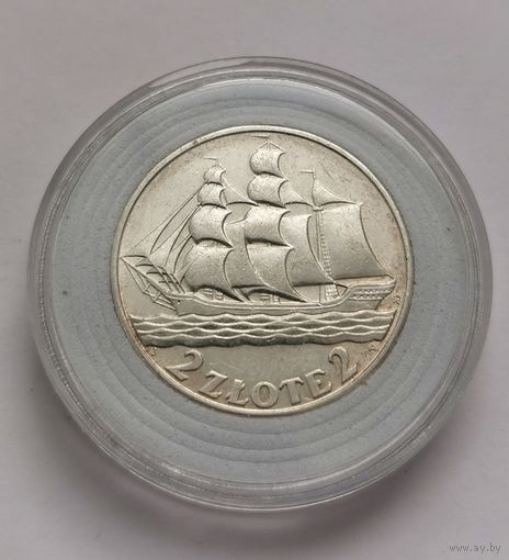 26. 2 злотых 1936 г. Кораблик