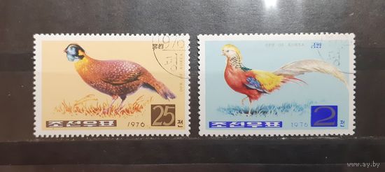 Корея. 1976 год. Фауна. Птицы. Фазаны (446)