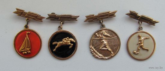 Спорт. Фестиваль 1957 г. 4 шт.