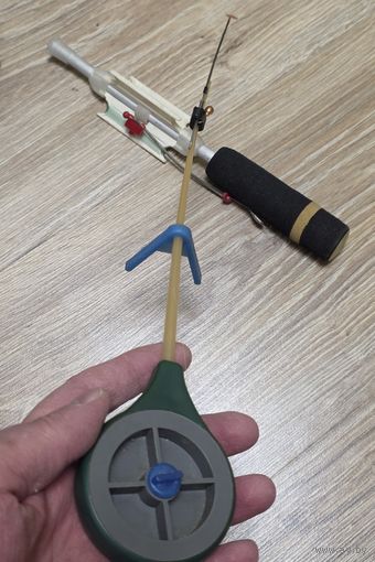 Удочка для зимней рыбалки балалайка оснащенная