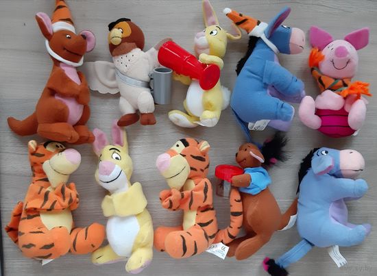 Игрушки из м/ф "Винни-Пух"