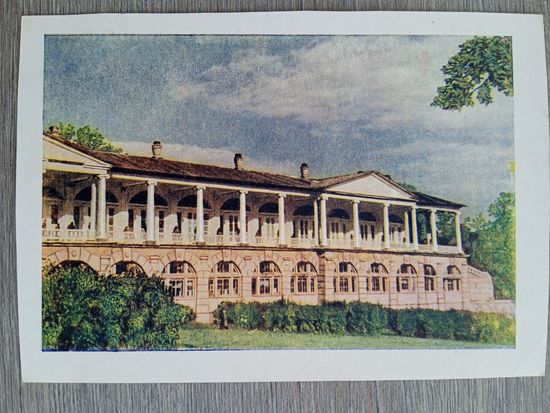 1949. Пушкиниана. г. Пушкин. Камеронова галерея в Екатерининском парке