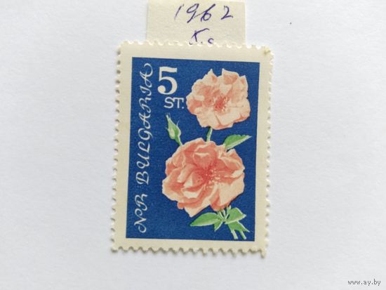 Болгария  1962  розы