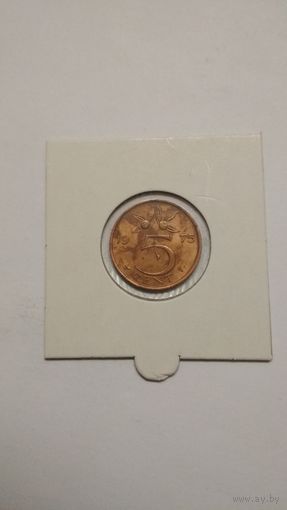 Нидерланды / 5 cent / 1975 год