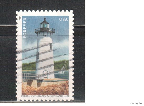 США-2013 (Мих.4979) , гаш.  ,Маяки