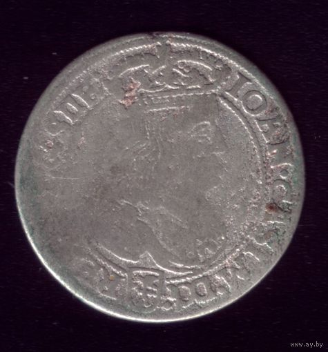 6 грош 1667 Польша