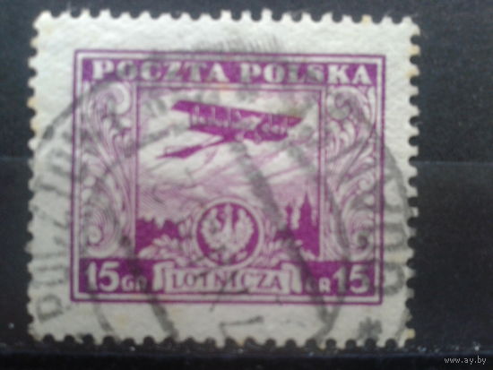 Польша, 1925. Стандарт. Авиапочта