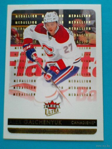Алекс Гальченюк "Монреаль Канадиенс" - Карточка "FLEER ULTRA HOCKEY" - Сезон 2014/15 года.