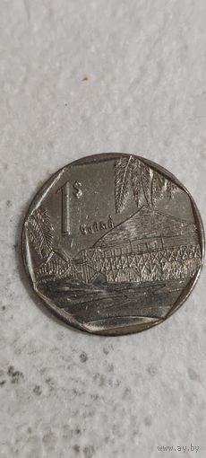 Куба 1 песо 1998
