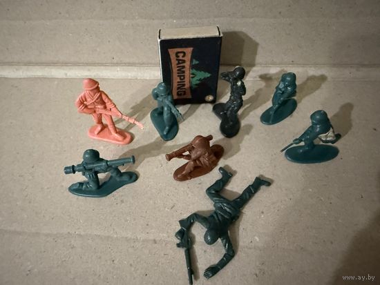 Солдатики. Пластмасса. СССР. Одним лотом